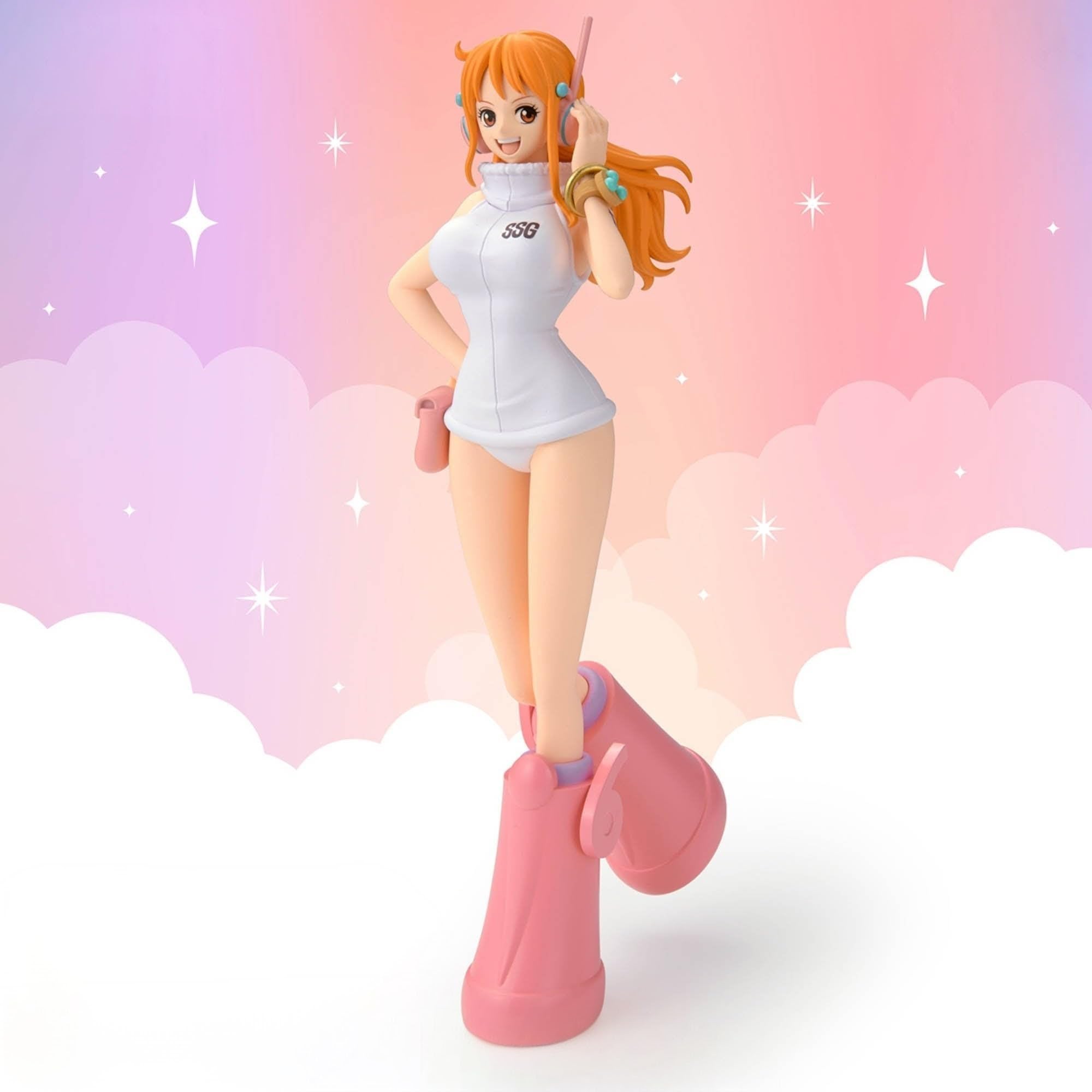 Фигурка One Piece Нами Стиль Яйцеголовый GLITTER & GLAMOURS Размер: приблизительно. 23см