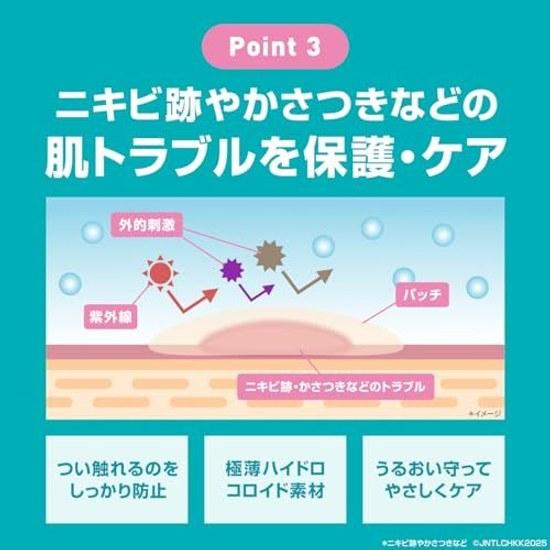 BAND-AID Face Patches 16 sheets Acne Facial Skin Care Ultra-thin Hydrocolloid