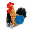 27/28cm Gallo Gallina Panciuto Pollo Osso Nero Animale Simulazione Soffice Pollame Peluche Morbido Realistico Cuscino Abbracciabile Regalo Carino