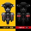 Saddlebag Housing Tail Run Brake Turn Light Lamp for Touring Street Road Glide CVO Electra Glide Ultra Classic Ultra 2014-2024