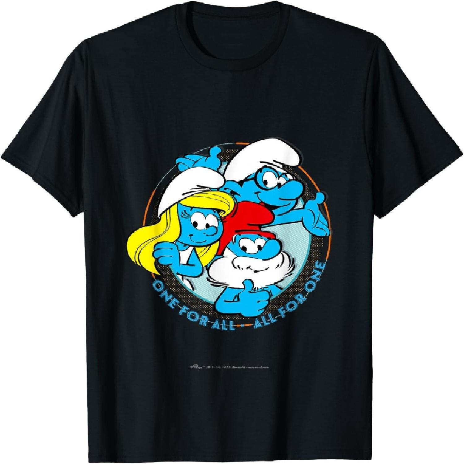 The Smurfs - One for all T-Shirt XXXXXL разноцветный