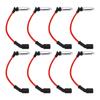 8pcs 10.2mm0.40in Spark Plug Wire Set 48322R Ignition Cable Replacement for Avalanche Corvette