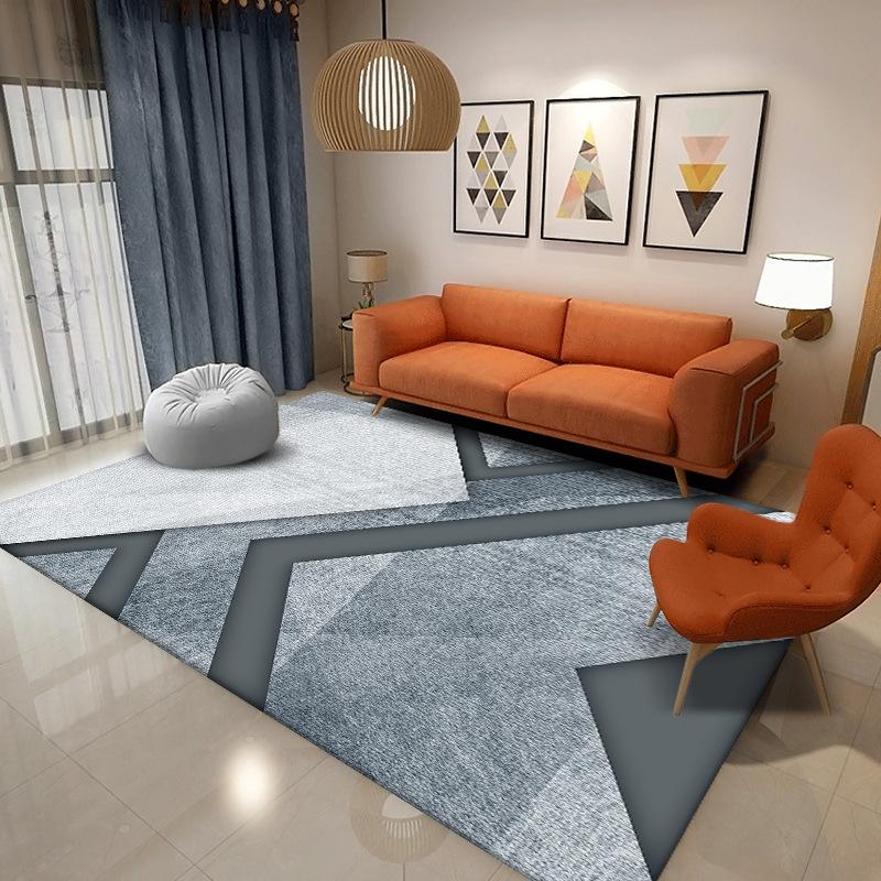 Living Room Geometric Carpet Rug Bedroom Bedside Rugs Home Sofa Table Decor Mat