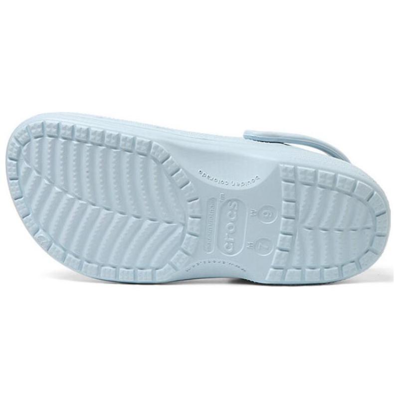 Crocs EVA Clog Comfortable and Simple Sandals Unisex Blue