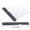 Multi Ratio Fan Shaped Ruler Plastic Scale Tools Durable Architect Scale Ruler  Art Drawing