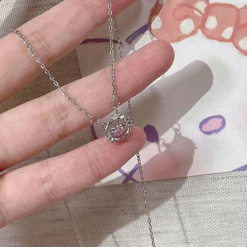 6-pack women's necklace jewelry clavicle chain