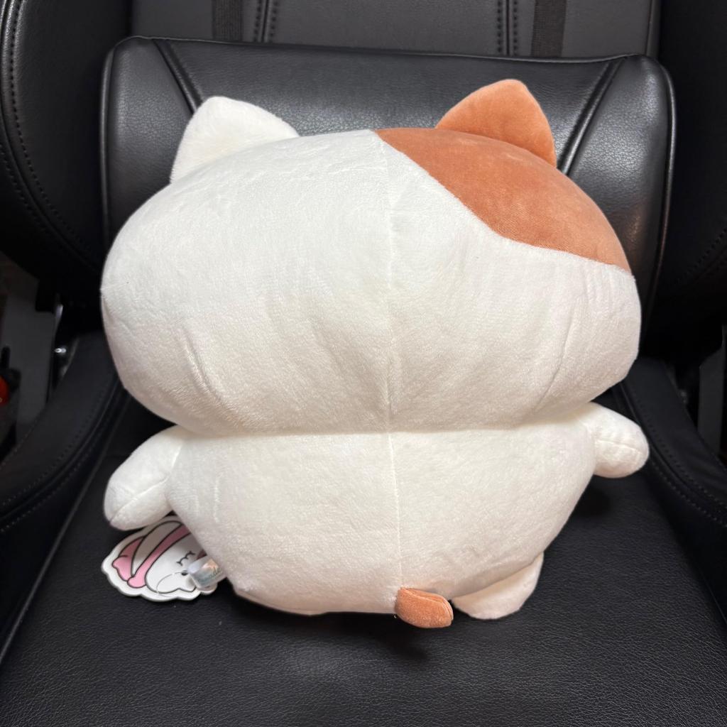 Mochi Plüschtier GROSS Groß Normal Weiß Ungefähr 30cm Nyami