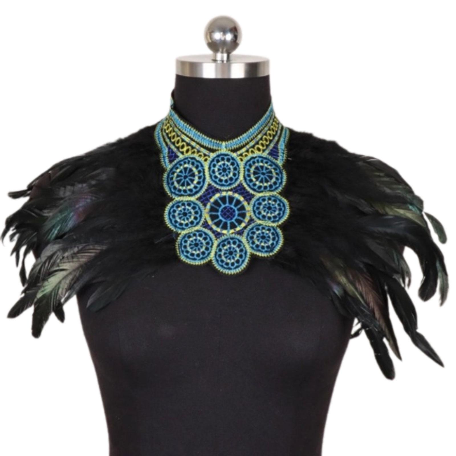 Type Faux Shoulder capes Light Costume Accessory For Theater Event And Larping 51B