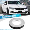 X AUTOHAUX 164ft Decorative Strip Waterproof Reflective Tape Sticker, Vehicle Warning Tape Black 20mm