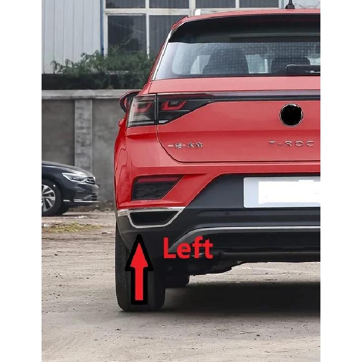 

Car Original Rear Back Bumper Throat Fog Light Cover Trim for 2018-2024 VW T-roc Troc left 1pcs