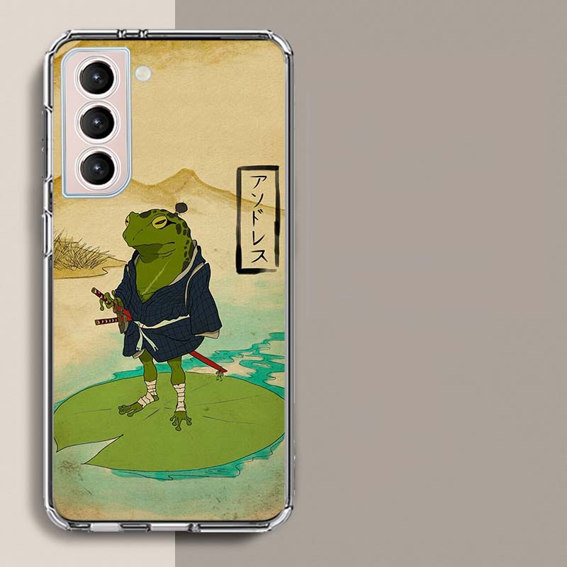 Cute Mouse Axolotl Frog Wizard Phone Case For Samsung Galaxy S25 Edge S24 S23 FE S21 S20 S10 Plus S22 S26 Ultra Cover Clear Case