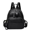 Women's Bag New Simple Fashion Soft Leather Backpack Women's Fashion Small Backpack Retro