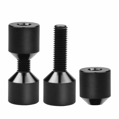 2 Pcs Flange 2 Hole Pin 1 1 8in Diameter Aluminum Alloy Flange Alignment Pin for 3 8 To 1.0in Bolt Holes