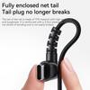 L-Shaped Plug Gaming Earphones Surround Sound Type C&3.5mm In Ear Headphones Noise Reduction Earbuds Sports Headsets for Samsung