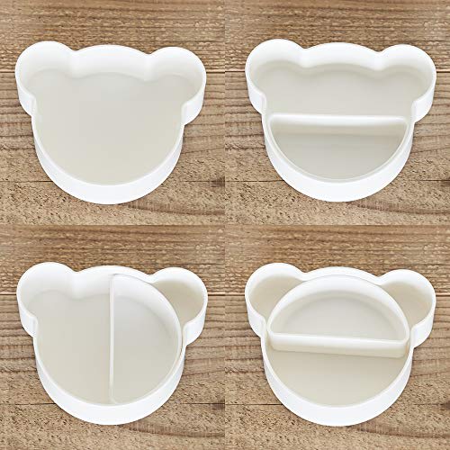 tak Kids Dish Lunch Box Bear Orange