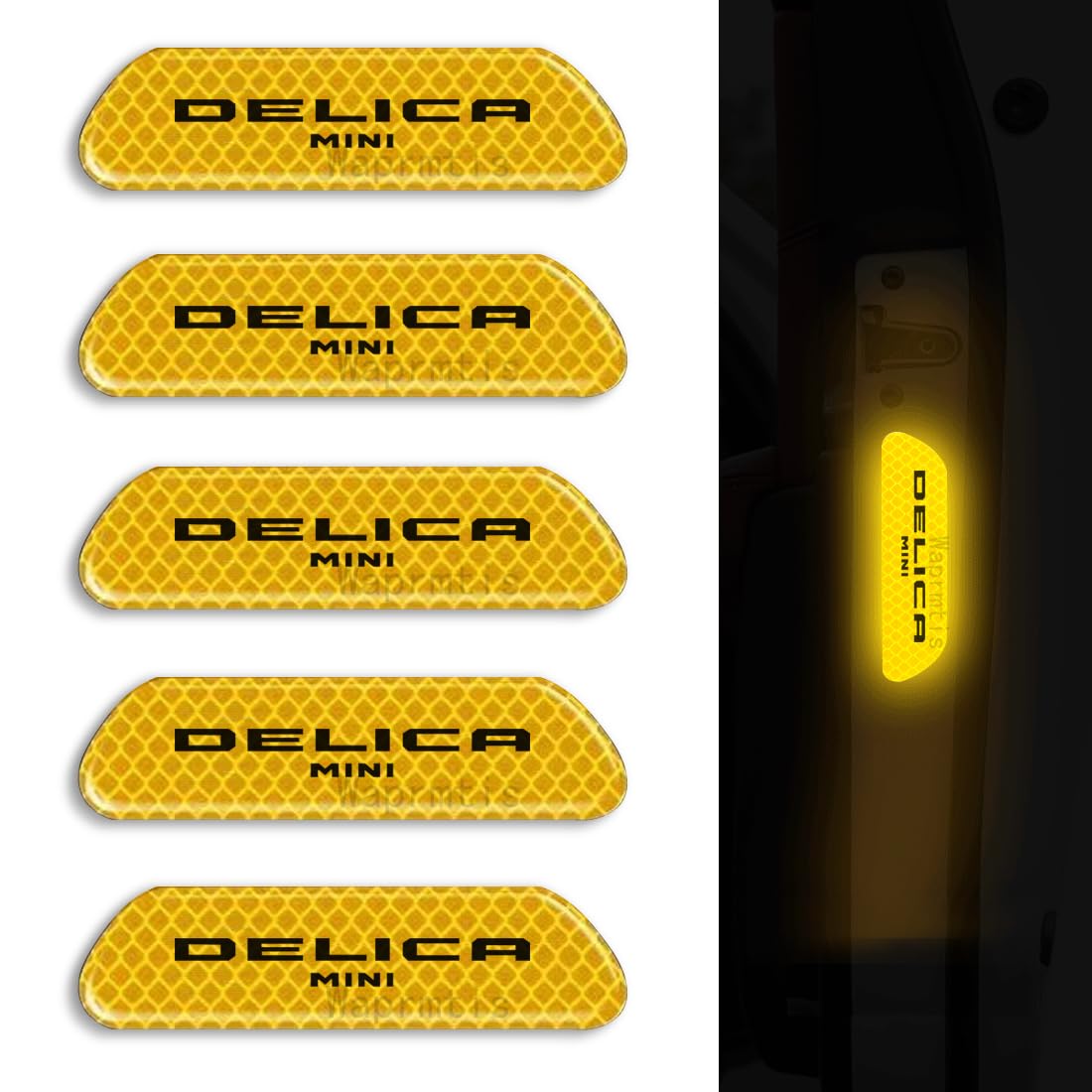 

Delica Mini Car Decal Anti Collision Warning Sticker Car High Intensity Reflective Sticker Mitsubishi Mitsubishi Delica Mini
