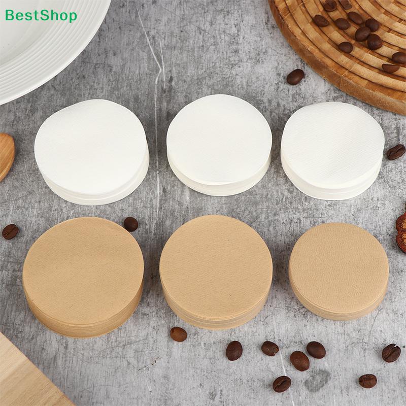 100-Pack Round Coffee Filters - Disposable Paper Filters for Drip Coffee Makers(54/56/60/62/64/68MM)