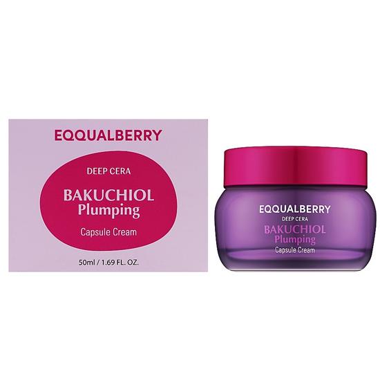 Eqqualberry Bakuchiol Plumping Capsule Cream 50ml / Firming, Brightening, Moisturizing, Korean Cosmetics, Kbeauty