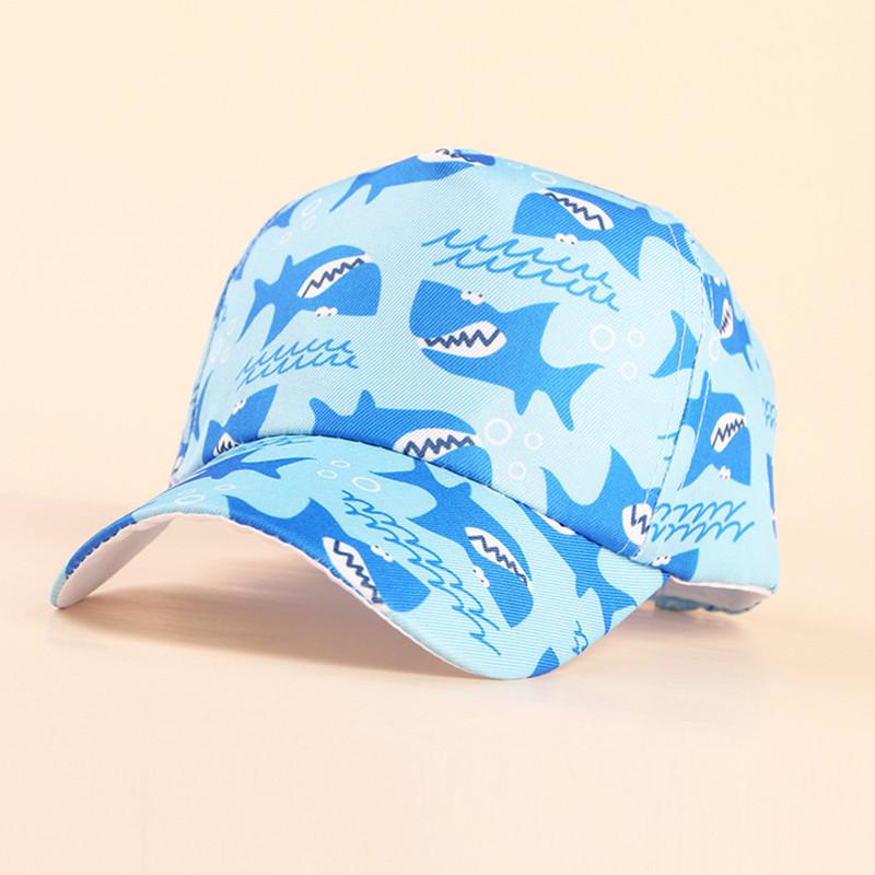 Fashion Cotton Cartoon Boy Girl Baseball Caps Children Printed Snapback Hat Kids Popular Hip Hop Hat Cap DropShipping