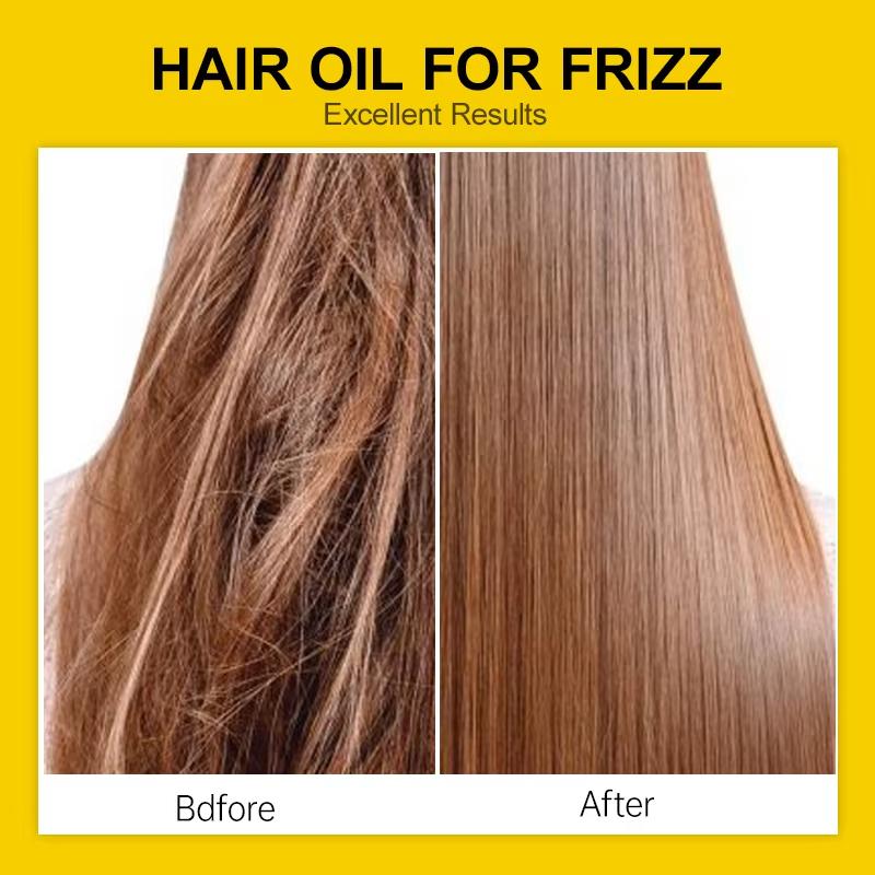 PURC Protection solaire traitement capillaire huile réparation dommages UV cheveux Anti frisottis lissage hydratant nourrissant produit de soin capillaire 60ml