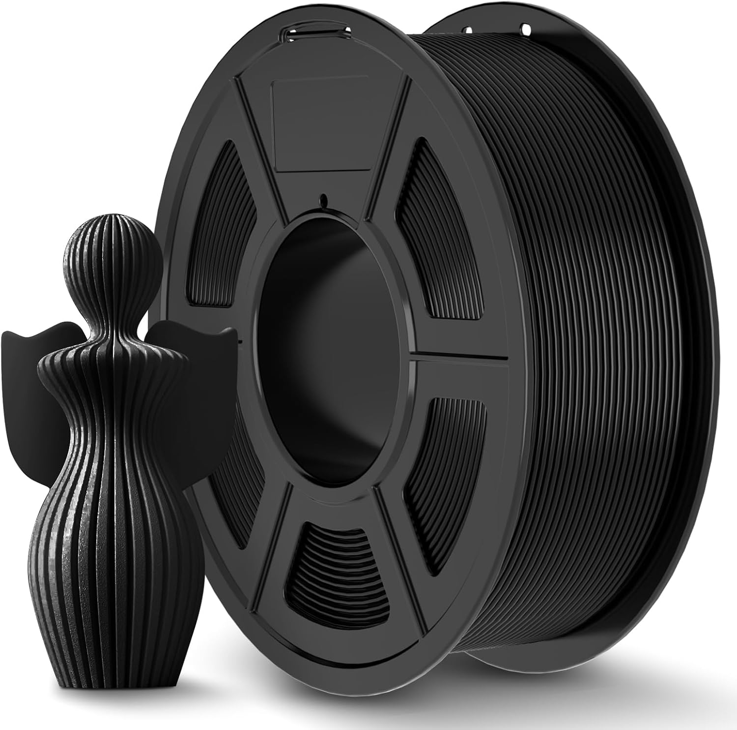PLA+ Filament 1.75mm, PLA Plus 3D Printer Filament 1.1KG, Dimensional , Neatly Wound Filament 3D Printing Factory 3.0 Line
