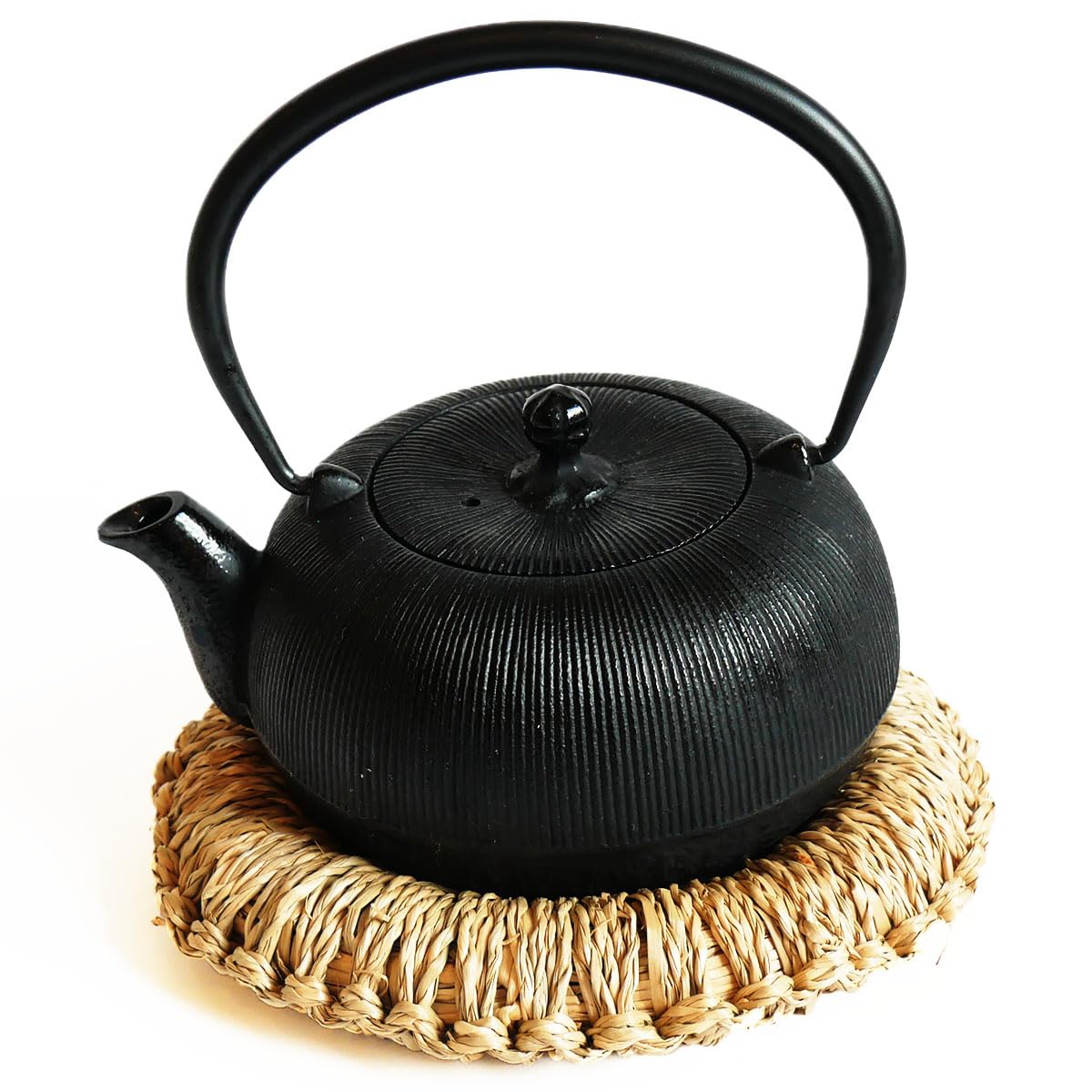 

Grass Trivet Nanbu Ironware Sensuji No Enamel Coating Made in Kitsusako [Rush Set] Teapot, Pattern, 700ml, / Teapot, Japan,