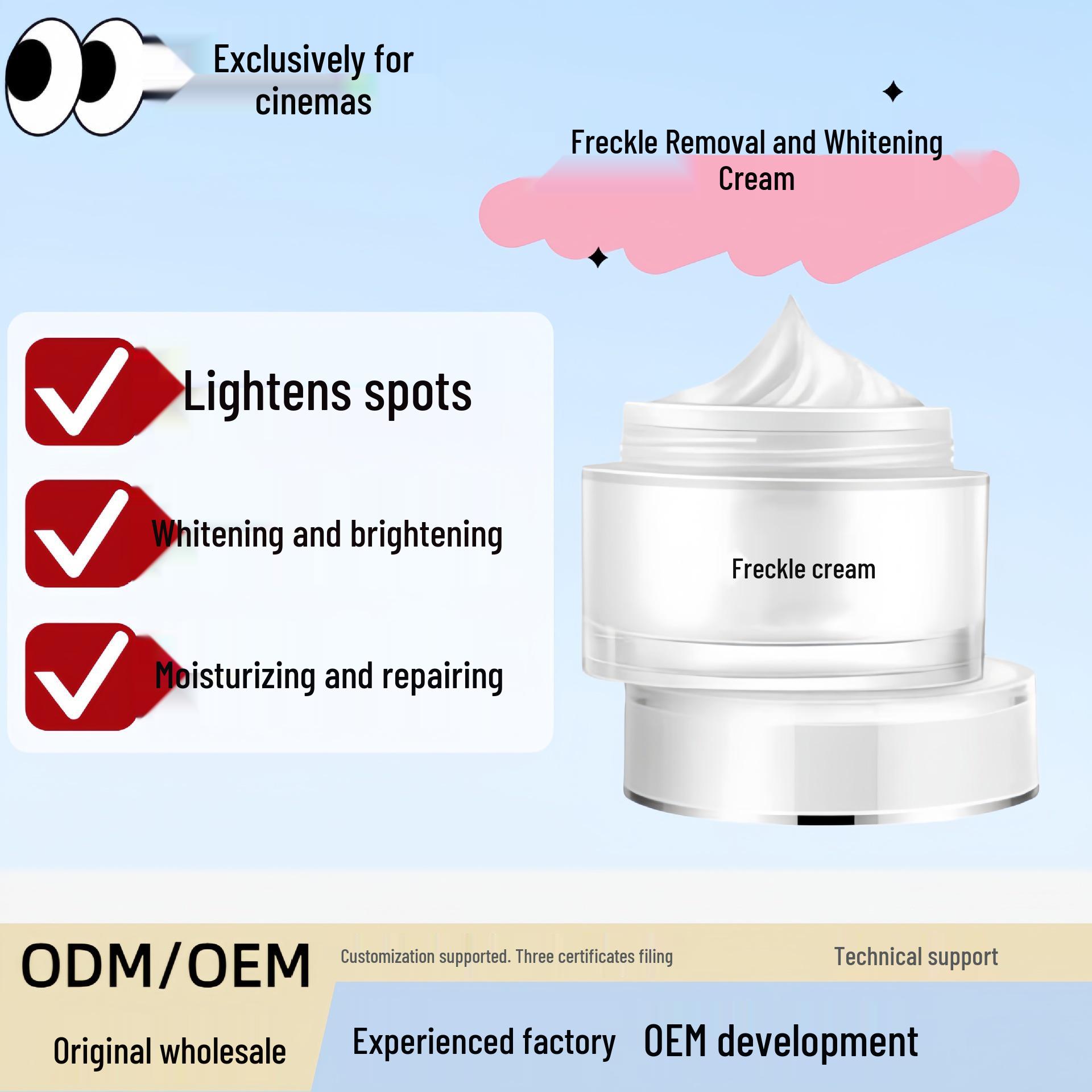 

Brightening & Moisturizing Night Cream: Fade Dark Spots, Improve Skin Tone, Hydrate & Repair for a Radiant Bare Face. 20g sample