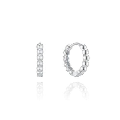 Round Ball One-Touch Earrings LLES24350U