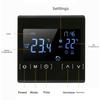 Smart Thermostat AC 85-240V 60Hz For Electric Heating LCD Touch Thermostat Electric Warm Floor Heating Temperature Controller