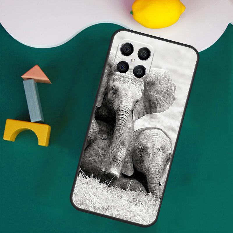 Elephant Animal Case For Honor Magic 7 Lite 5 6 Honor 200 Pro 50 70 90 Lite X9a X8a X8 X9 X8b X9c X9b Cover