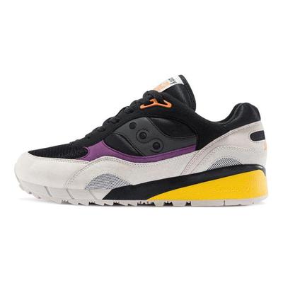 Shadow 6000 Bequemes Synthetikleder Stoßdämpfend Rutschfest Abriebfest Atmungsaktiv Low-Top Lässige Laufschuhe Herren Sneaker S79008-2