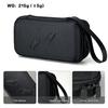Étui de transport protecteur Sac de rangement antichoc Antichute Grande capacité Convient pour consoles de jeux Voyage Utilisation extérieure