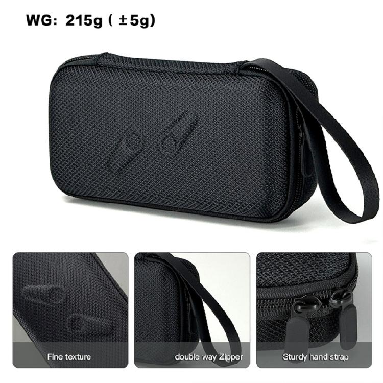 Étui de transport protecteur Sac de rangement antichoc Antichute Grande capacité Convient pour consoles de jeux Voyage Utilisation extérieure