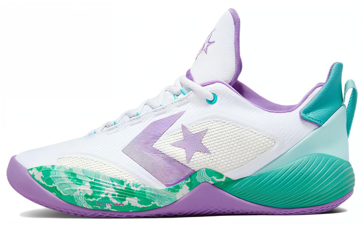 

All Star Bb Shift Converse White Pixel Purple 172890C 49