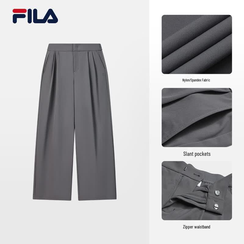 FILA Women s Loose Fit Woven Casual Pants S