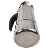 Moka Pot Coffee Maker Crafted from Stainless Steel Perfect for Coffee Enthusiasts Seeking an Elegant Brewing Experience