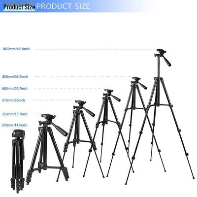 Professional Aluminum Alloy DSLR Camera & Projector Floor Tripod Stand