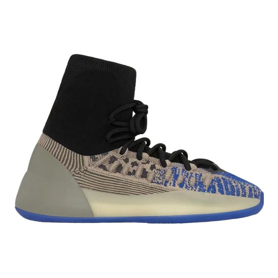 adidas Yeezy Basketball Strickschuh Schiefer Azur Unisex Sneaker Grau HP5613