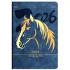 2026 Year of the Horse A5 Business Diary - Customizable Logo Notepad with Buckle