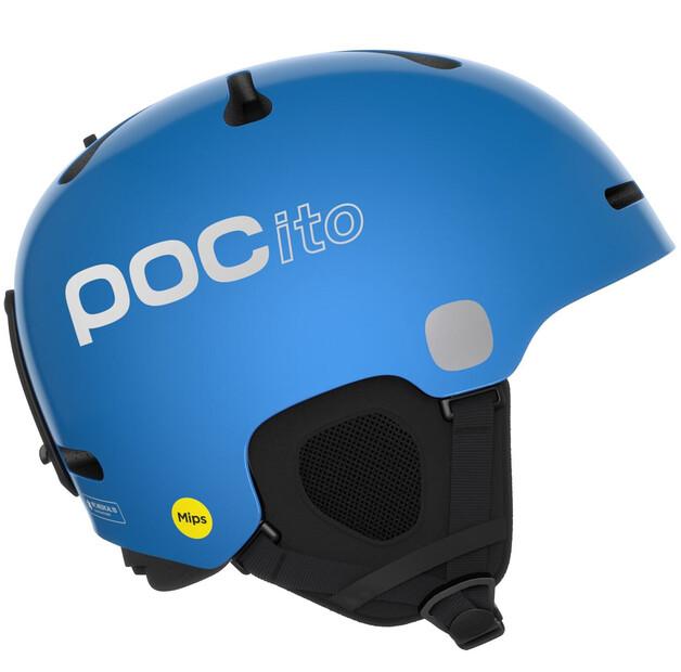 Шлем защитный POC POCito Fornix MIPS fluorescent синий
