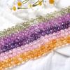 Facettierte Kristall-Blumenkugel-Perlen für DIY-Armbänder & Schmuckzubehör