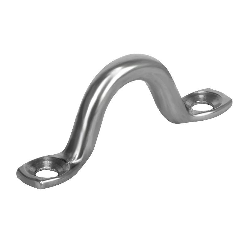 1/3/5pcs Hook Eye Plate Heavy Wall Mount Stainless Steel U Boat Ceiling Hanger Ring Yoga Swings Hammocks Marine Boat Rigging