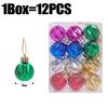 3cm Christmas Balls Gifts Xmas Tree Decorations Gift Hanging Pendants Bauble Party Wedding Plastic Ornament Balls Kids Toys