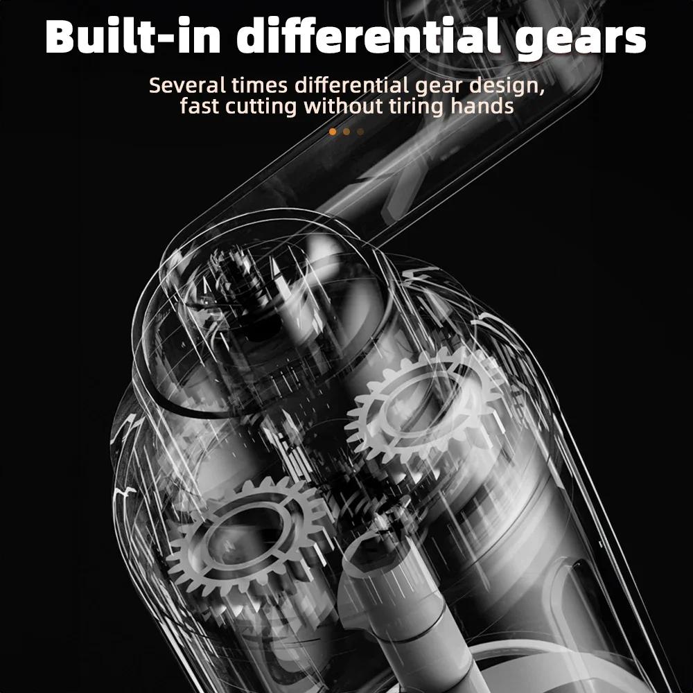 250 ml manuelle Küchenmaschine, Mini-Kabelloser Gemüseschneider mit Griff, multifunktionaler Knoblauchstampfer, Handkurbel-Knoblauchstampfer