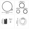 Jetsetmoto PB16 PZ19 Repair Kit, Carburetor Overhaul Kit, For Motorcycles, Super Cub, C70, C90,