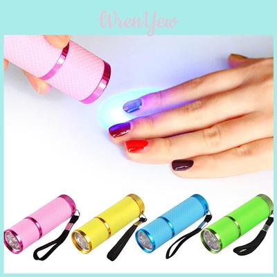 Compact Led Nail Curing Lamp Flashlight With Black Strap For Easy Portability And Low Power Consumption