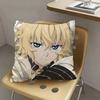 1pc Mikaela Hyakuya Anime Seraph Of The End Pillow Case Fashion Square Pillowcase Bedroom Sofa Room Ins Decoration Leisure