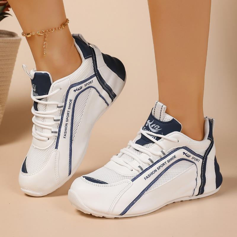 

Ladies Shoes Brand Lace-up Women s Vulcanize Shoes Fashion Color Matching Casual Non-Slip Plus Size Breathable Sneakers 43
