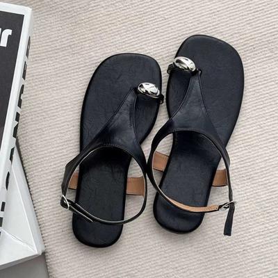 Fashion Flats Women Clip Toe Sandals Casual Cozy Walking Shoes Summer Trend Woman Slippers 2025 New Brand Dress Beach Female Zapatillas