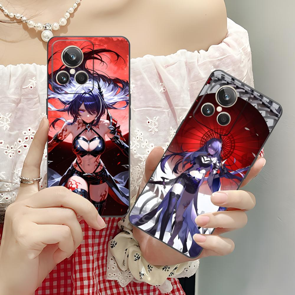 HSR Acheron Matte TPU Mobile Phone Case for Realme GT 8 Neo Pro C75 73 71 C67 65 C55 53 C35 31 C20 15 Colorful Cover